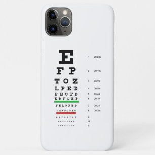 Snellen Augen-Diagramm iPhone 5 Fall Case-Mate iPhone Hülle