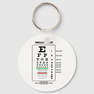 Snellen Chart (medizinisch Visuelle Untersuchung d Schlüsselanhänger