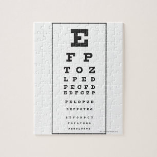 Snellen Chart Puzzle