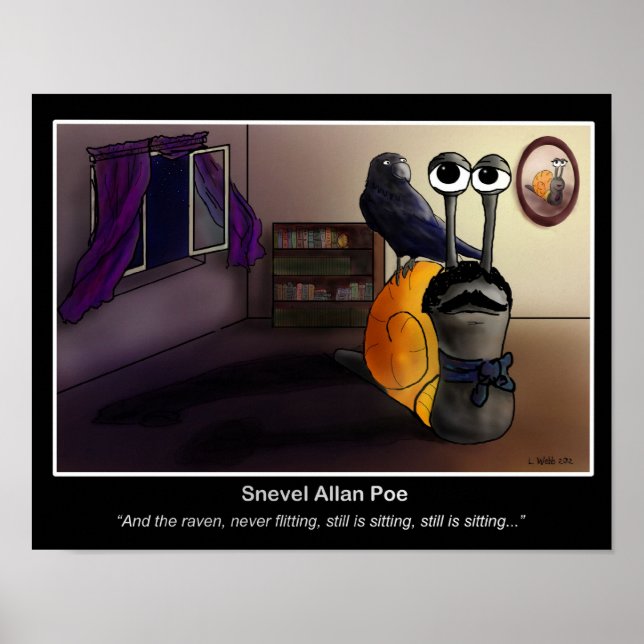 Snevel Allan Poe Poster (Vorne)