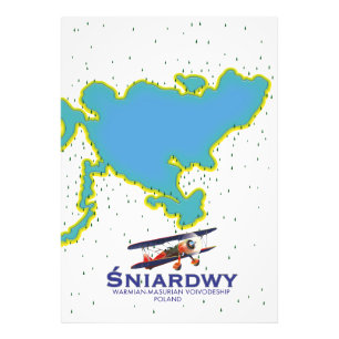 Śniardwy, Woiwodschaft Warmian-Masurien, polnische Fotodruck