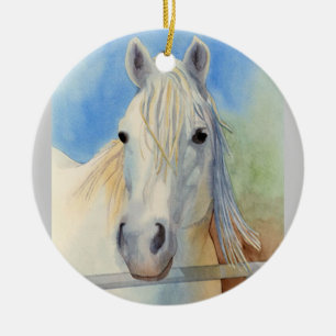 Snicker-Gekritzel Keramik Ornament