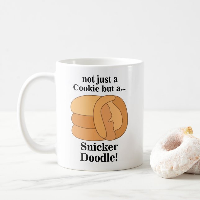 Snickerdoodle-Keks Kaffeetasse (Mit Donut)