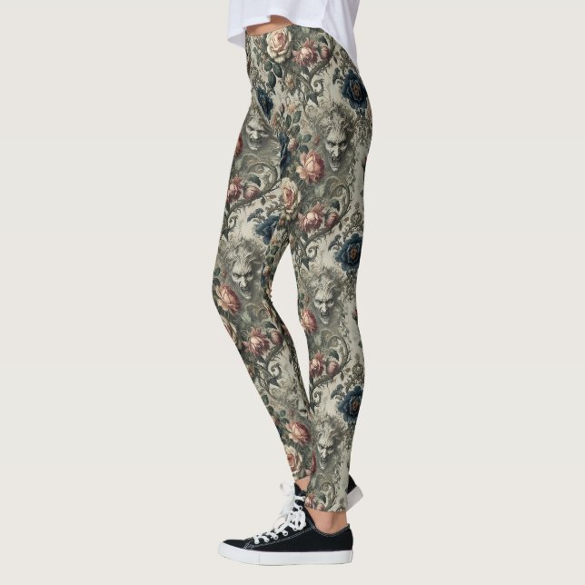 Snide Remarks - gotisch Viktorianisch Leggings (Links)