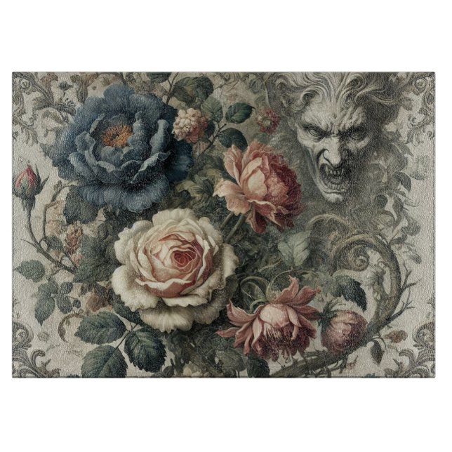 Snide Remarks - gotisch Viktorianisch Schneidebrett (Vorderseite)