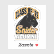 Snider High School Class von '79 Decal