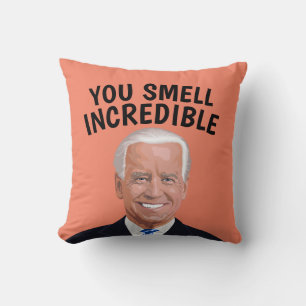 SNIFFY JOE BIDEN FUNNY PILLOWS DIESE CHRISTMAS KISSEN