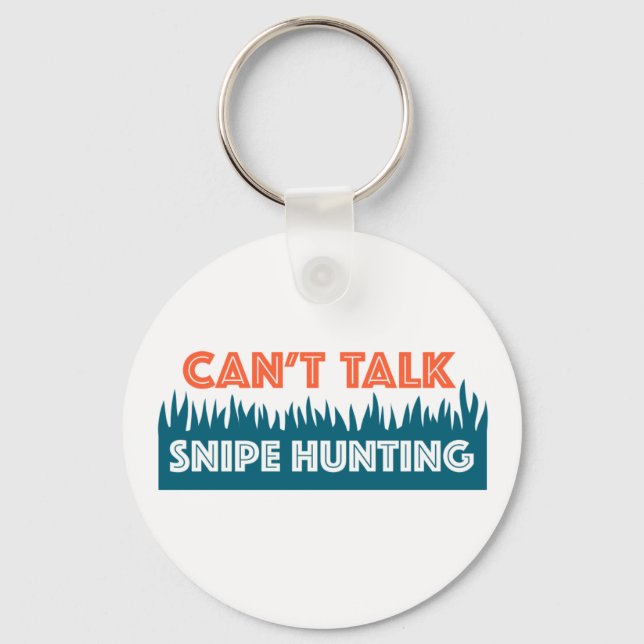 Snipe Junting Schlüsselanhänger (Vorderseite)
