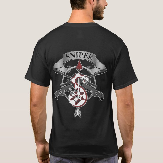 Sniper-Logo-T - Shirt (Rückseite)