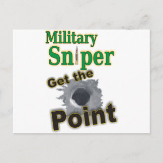 Sniper-Militär(1) Postkarte