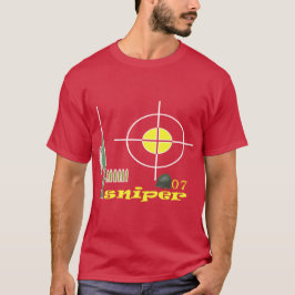 Sniper mit Helm und sieben Kugeln T - Shirt