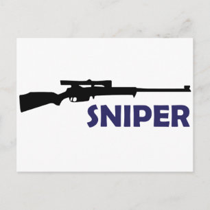 **SNIPER** POSTKARTE