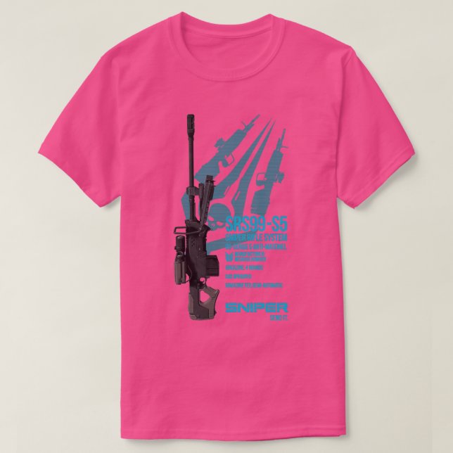 Sniper Rifle T-Shirt (Design vorne)