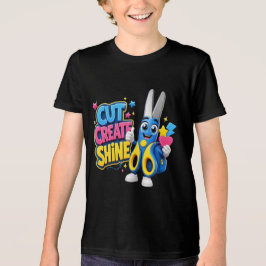 Snippy Schere | Süßes Maskottchen für den Schulbeg Tri-Blend Shirt