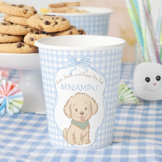 Snips, Snails und Puppy Dog Tails Vintage-Party Pappbecher