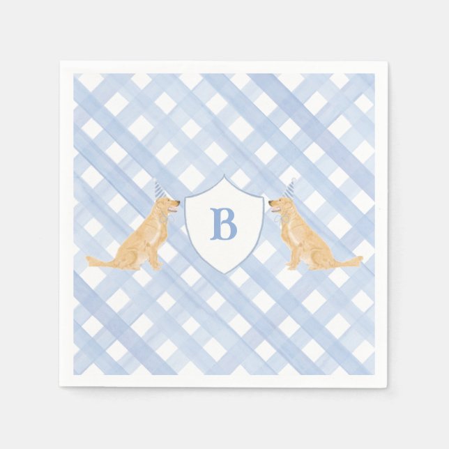 Snips Snails Welpe Hund Schwanzes Napkins Serviette (Vorderseite)