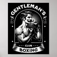 #snirt Gentleman's Boxclub Retro mit Boxhandschuhe