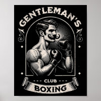 #snirt Gentleman's Boxclub Retro mit Boxhandschuhe