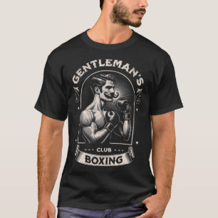 #snirt Herrenausstatter Boxing Club Retro mit Box  T-Shirt
