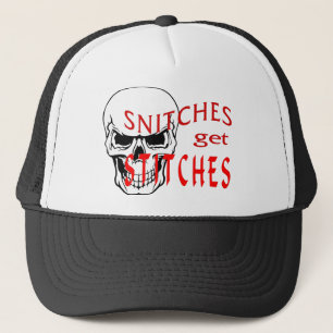 Snitches erhalten Stiche Truckerkappe