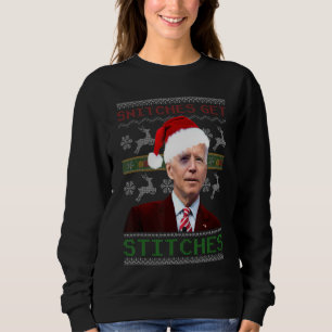 Snitches erhalten Stitches Ugge Weihnachts-Sweater Sweatshirt
