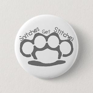 Snitchez erhalten Stitchez Knopf Button