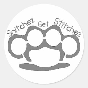 Snitchez Stitchez Stickers