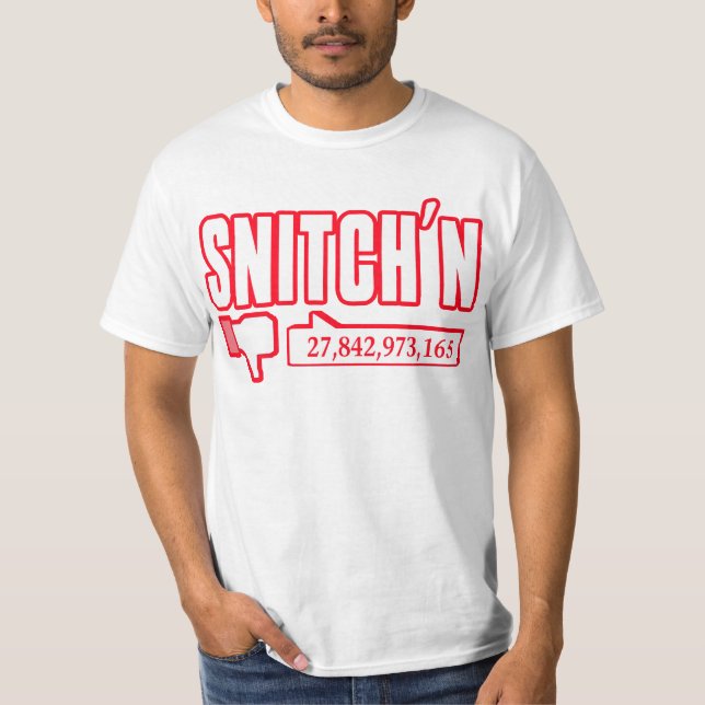 Snitch'n (Dislikes) — T - Shirt (Vorderseite)