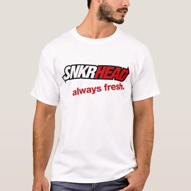 SNKRHEAD (Sneakerhead) T - Shirt (Vorderseite)