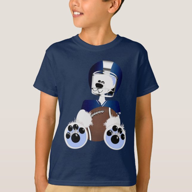 SnoBluebearies Football T-Shirt (Vorderseite)