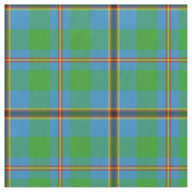 Snodgrass Tartan-Druck Stoff (Nahaufnahme)