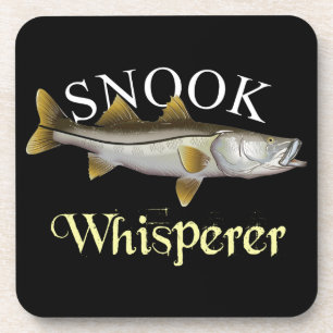 Snook Whisperer Dark Getränkeuntersetzer