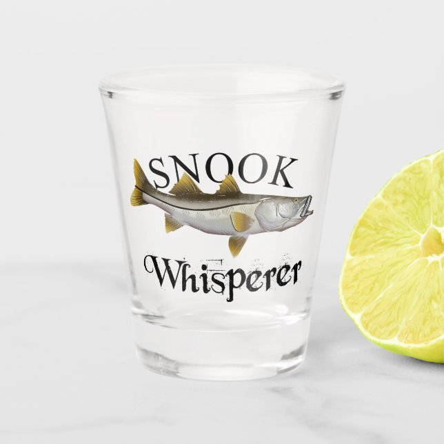 Snook Whisperer Light Schnapsglas (Vorderseite)