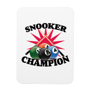 Snooker Champion Magnet
