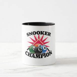 Snooker Champion Tasse