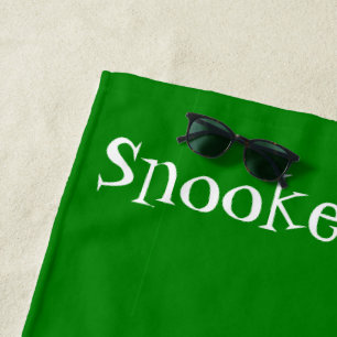 Snooker Design Strandtuch