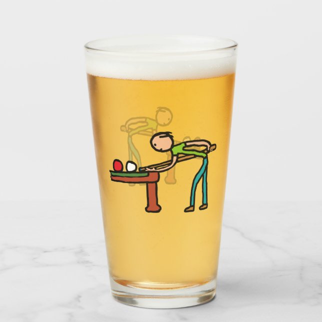 Snooker Glas (Vorne (Gefüllt))