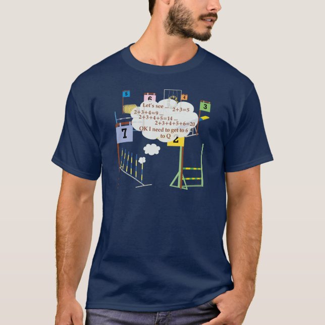 Snooker-Mathe T-Shirt (Vorderseite)