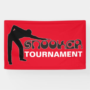 SNOOKER Moderner Schriftart + Ihre Ideen Banner