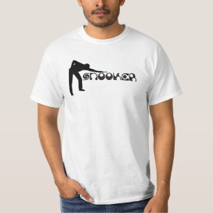 SNOOKER Moderner Schriftart + Ihre Ideen T-Shirt