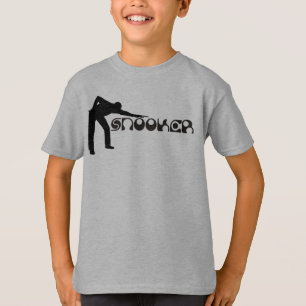 SNOOKER Moderner Schriftart + Ihre Ideen T-Shirt