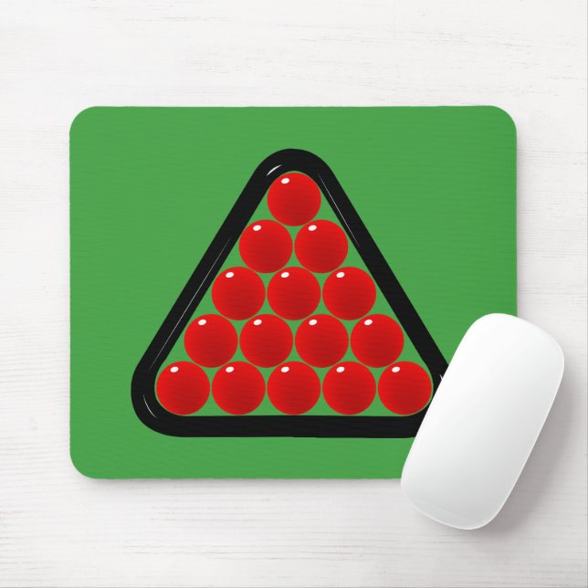 Snooker Player Mousepad (Mit Mouse)