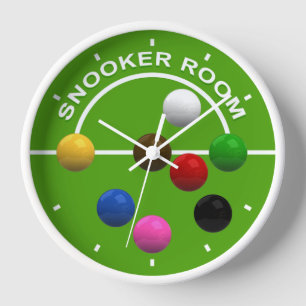 Snooker Players Snooker Room Uhr