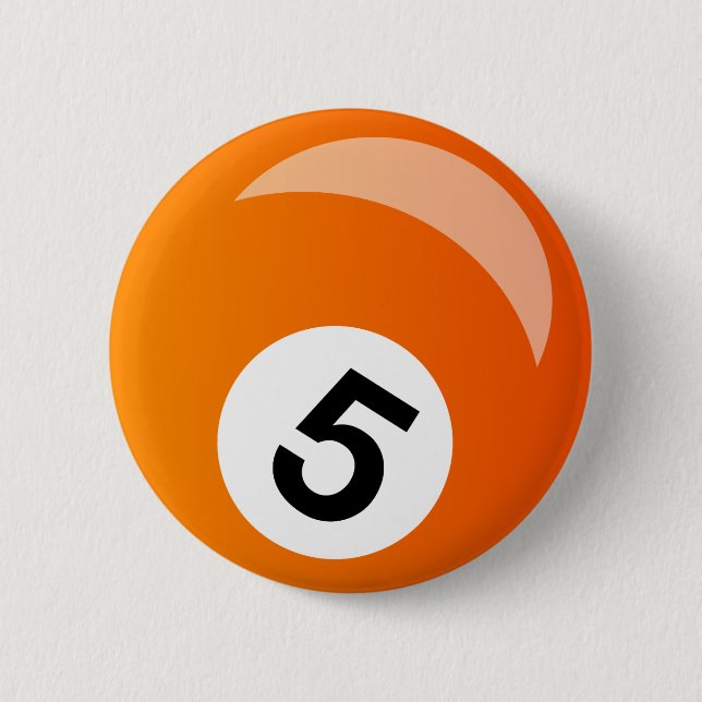 Snookerball Button (Vorderseite)