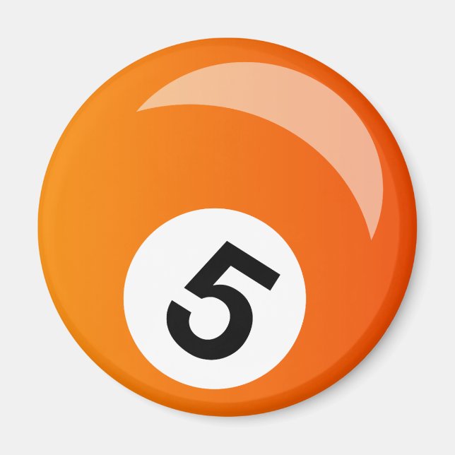 Snookerball Magnet (Vorne)