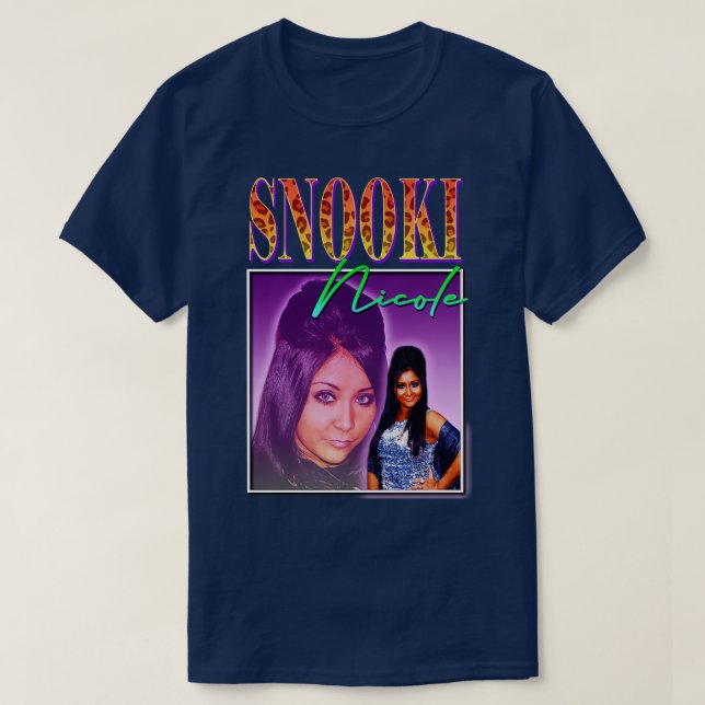 Snooki Retro T-Shirt (Design vorne)