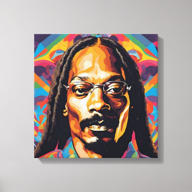 Snoop Dog Leinwanddruck (Vorderseite)