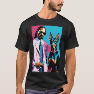 Snoop Dog und Doberman Duo T-Shirt