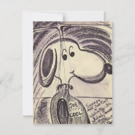 #SNOOPY AKA #JOECOOL FEIERTAGSKARTE