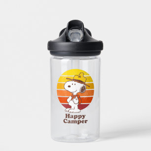 Snoopy Beagle Scout - Glücklicher Camper Trinkflasche